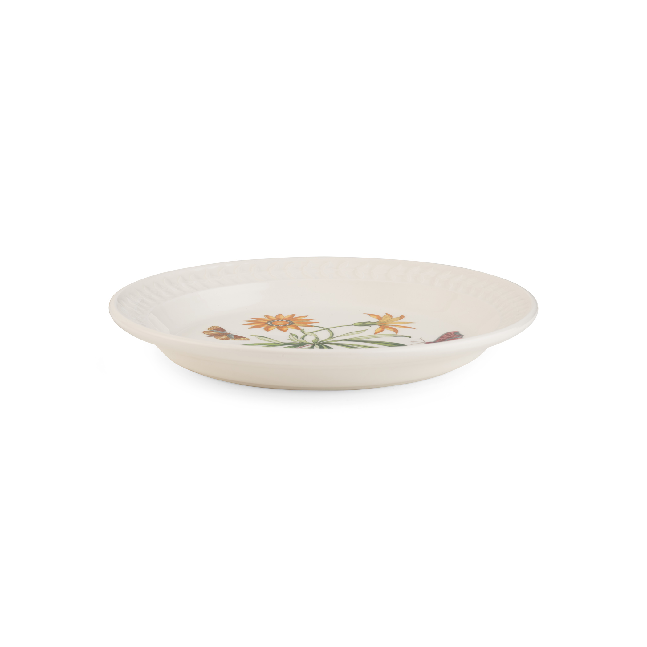 Botanic Garden Harmony Papilio Opal 8.5 Inch Salad Plate (African Daisy) image number null